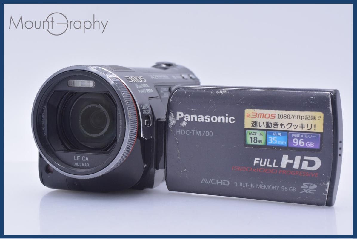 動作保証】 パナソニック Panasonic HDC-TM700 12x 同梱無料 #am10142