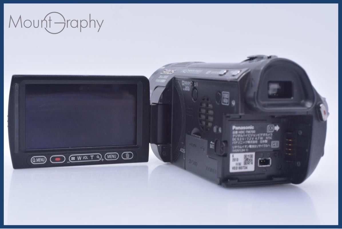 動作保証】 パナソニック Panasonic HDC-TM700 12x 同梱無料 #am10142