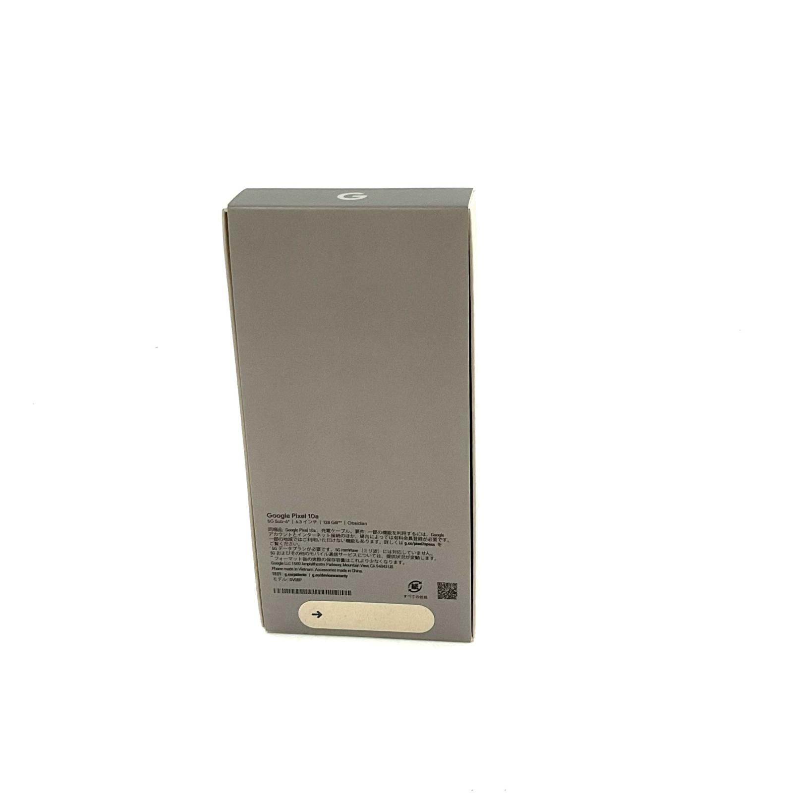 Google Pixel 10a 128GB Obsidian au 新品 - メルカリ