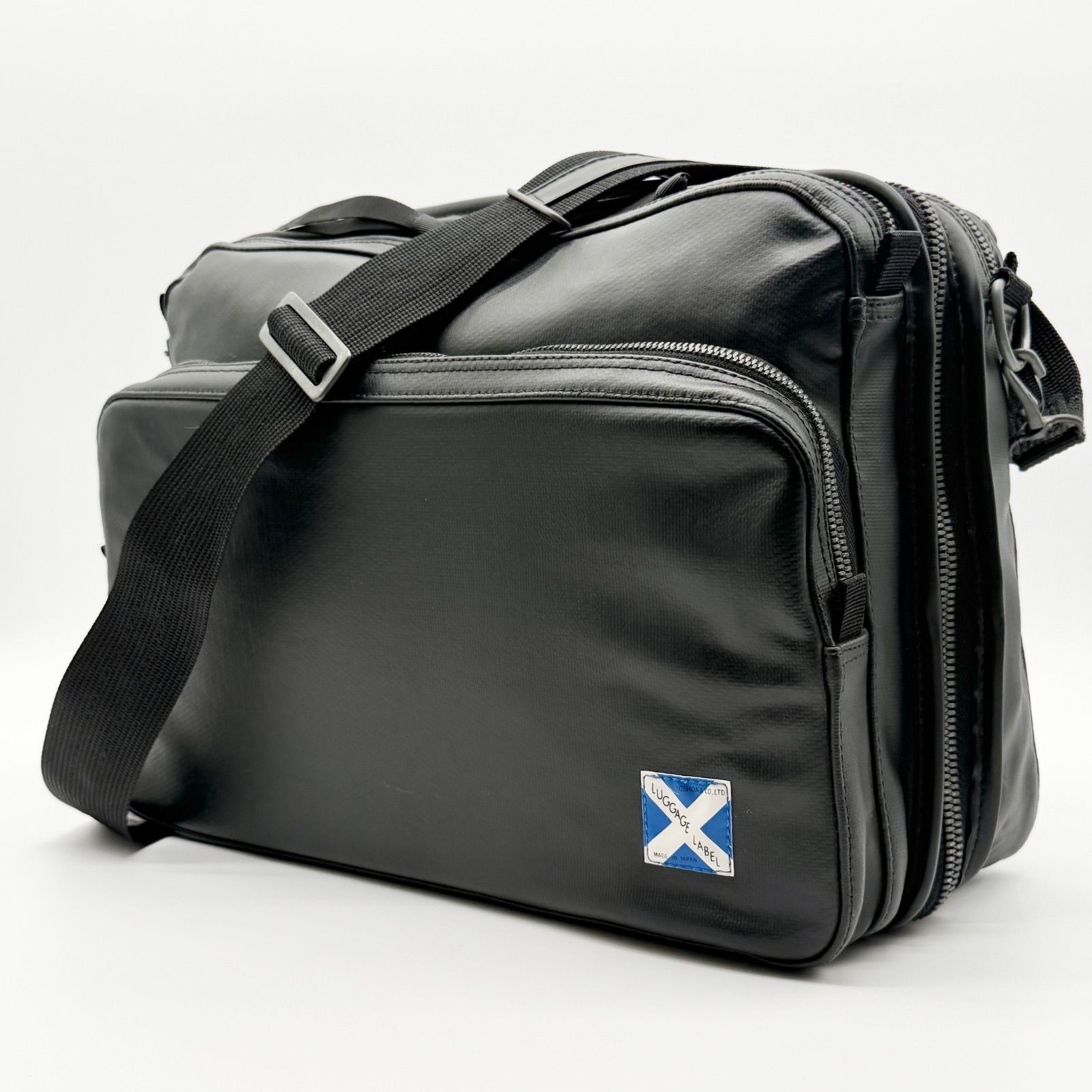 LUGGAGE LABEL NEW LINER ラゲッジレーベル ショルダーバッグ 青