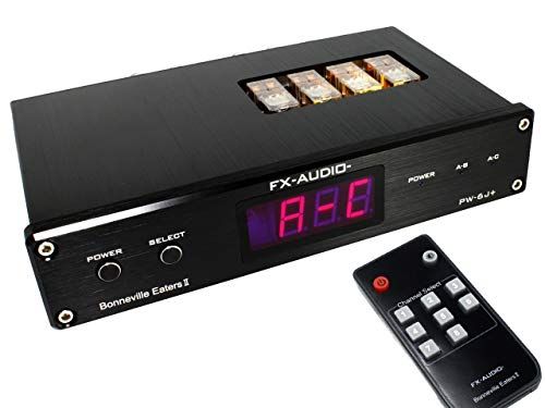 FX-AUDIO- PW-6J+[Bonneville Eaters II] 電子制御式 1：2アンプ/スピーカーセレクター[リモコン付属]t 047cb3a5