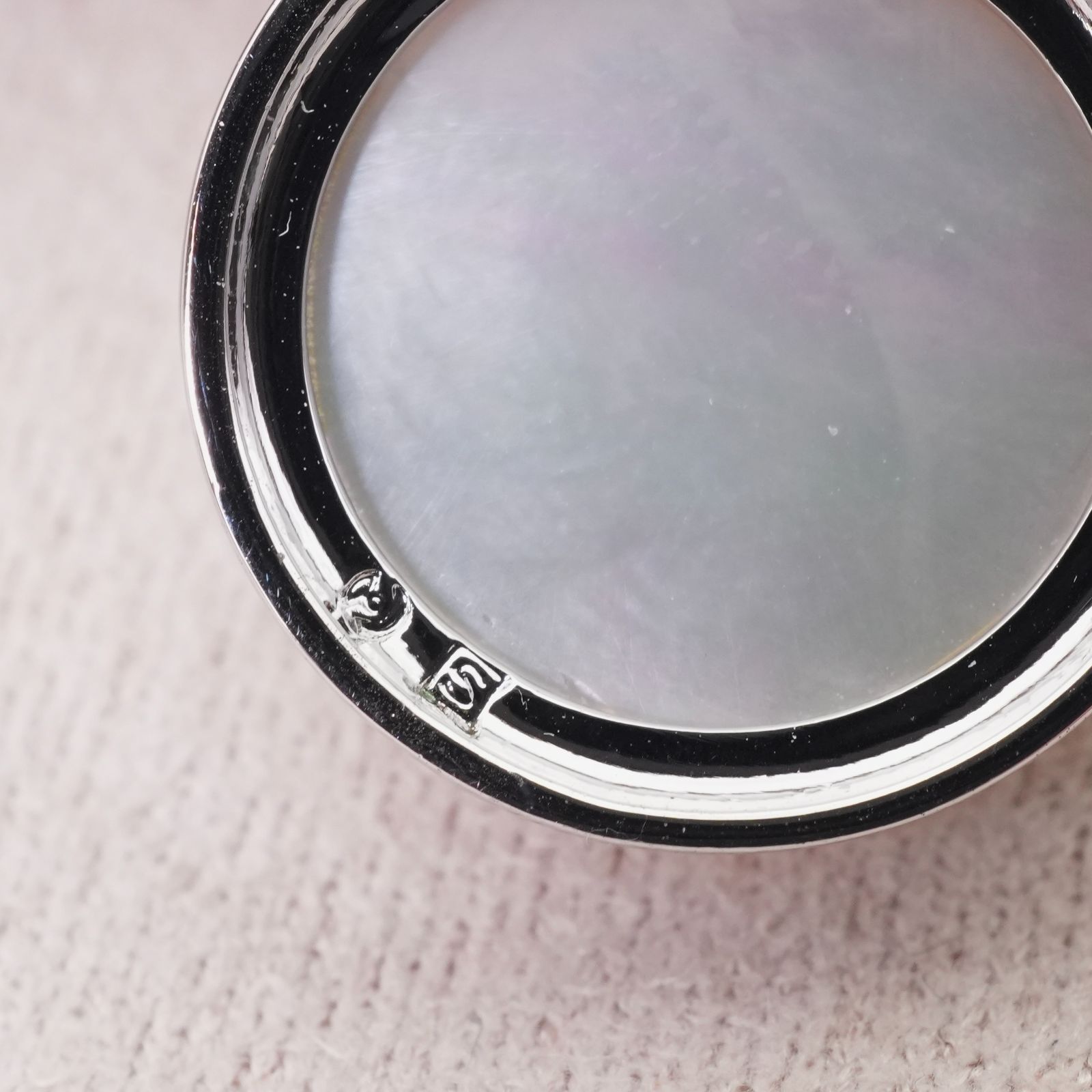 美品 タサキ マベパール シルバー ネックレストップ TASAKI ペンダント