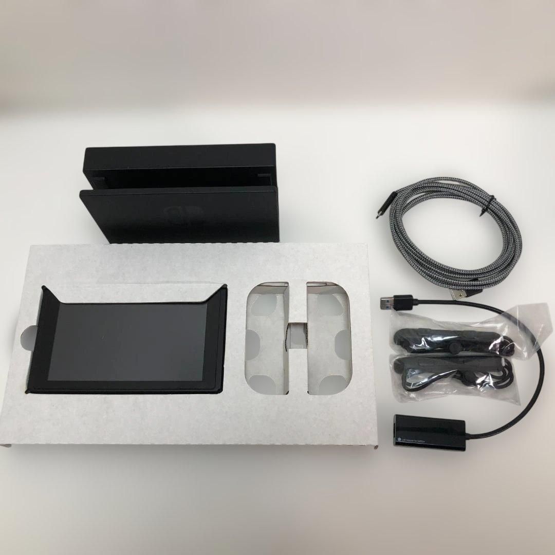 任天堂 Nintendo Switch 初期型 HAC-001 本体 純正ドック 元箱 LAN