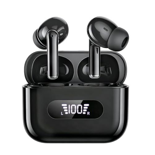 Bluetoothイヤホンワイヤレスイヤホン 6.0+EDR ENC通話 IPX7防水 最大60時間再生 カナル型 Hi-Fi音質 低遅延ma 64525eaa 7,123円