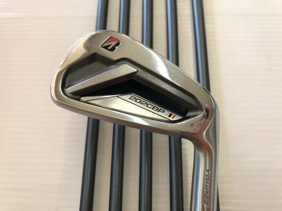 ブリヂストン TOUR B 202CBP MCI B65 Sフレックス アイアンセット 中古