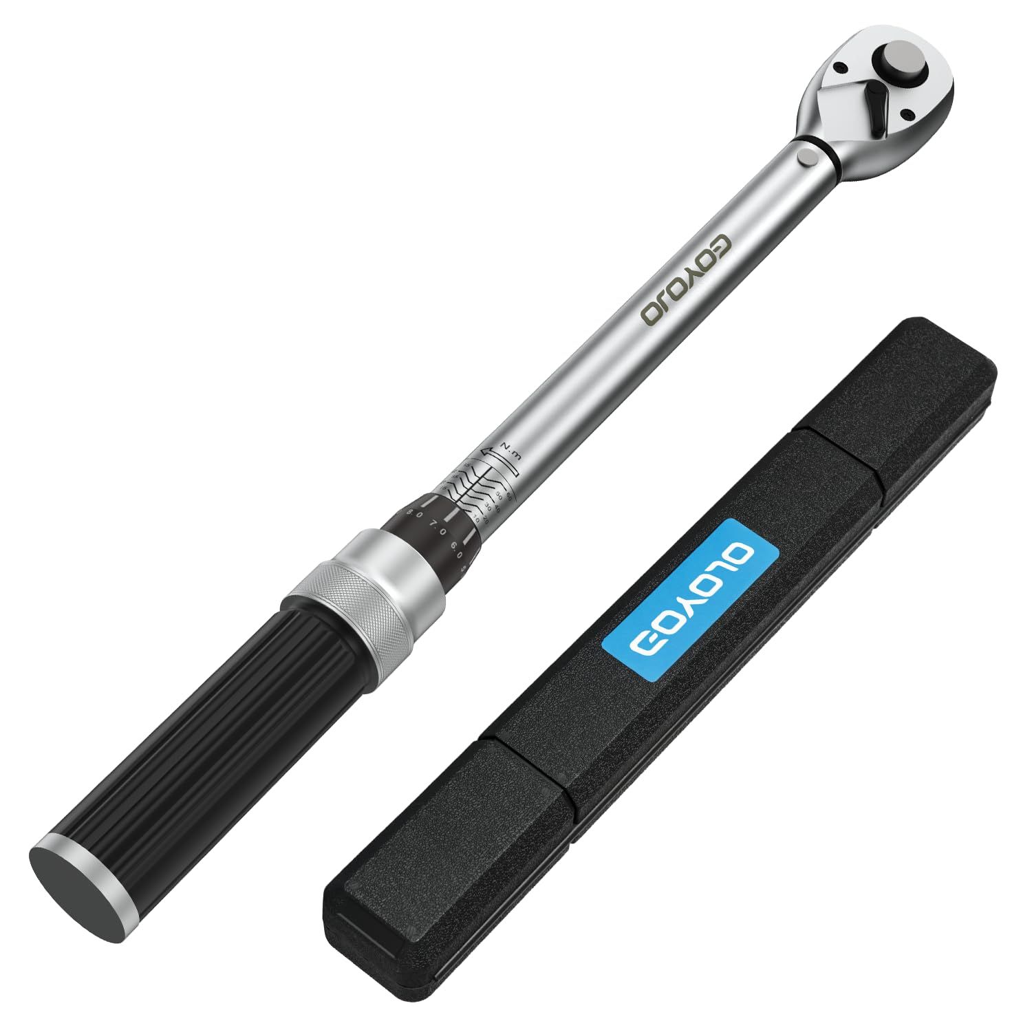 GOYOJO トルクレンチ プレセット型 差込角(1/2インチ) 50-350N.m 両回転対応 トルク精度 ±3% 自動車用、自電車、オートバイ、機械の整備 タイヤ交換 作業工具 （ 50-350N.m ）t 85522a9c