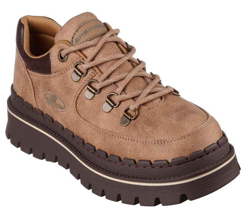 スケッチャーズ レディース シューズ スニーカー Skechers Jammersay Goodbye Womenshoes Brown ブラウン