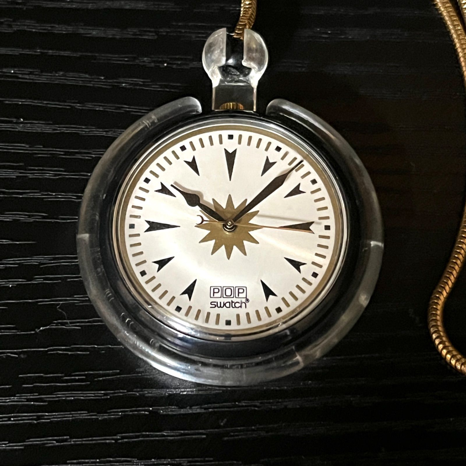稼働品】 希少 Swatch POP SUN IN THE POCKET スウォッチ 懐中時計