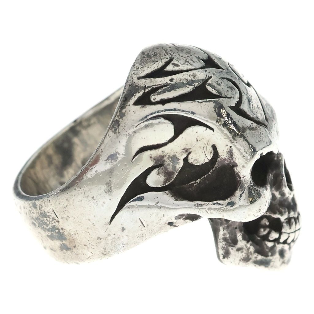 CRAZY PIG (クレイジーピッグ) TRIBAL SKULL RING トライバル スカル