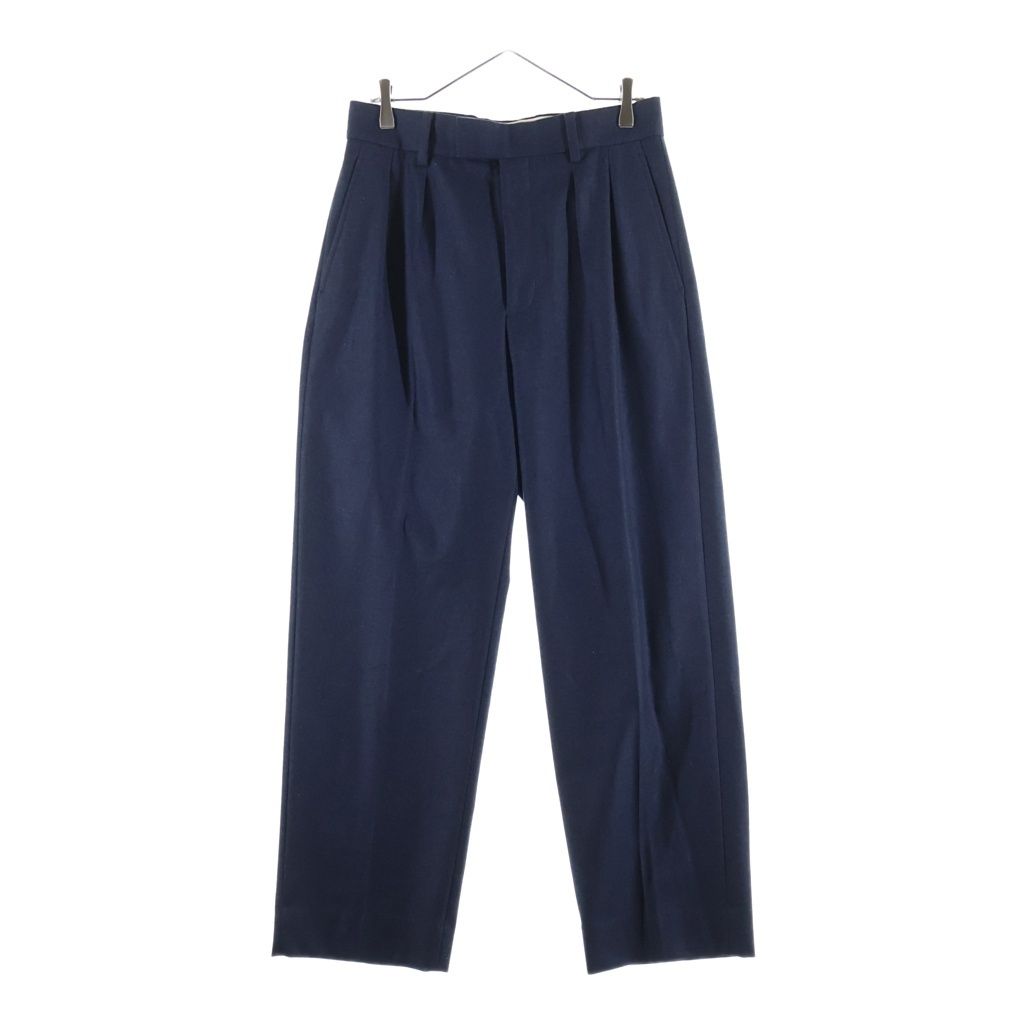 A.PRESSE (アプレッセ) 23AW WIDE TAPERED TROUSERS ワイドテーパードトラウザーズ パンツ グレー 23AAP-04-06M