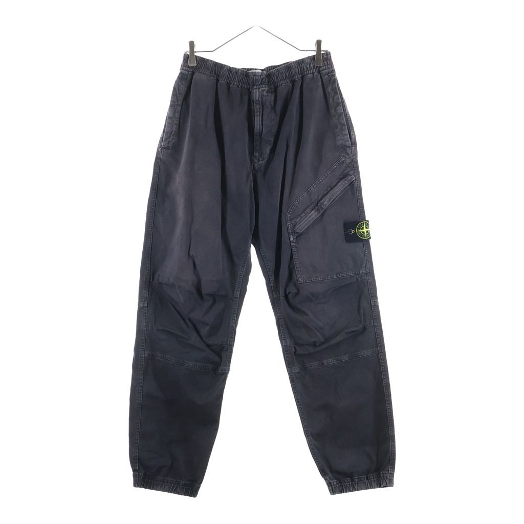 STONE ISLAND (ストーンアイランド) STRETCH ORGANIC BROKEN TWILL ストレート カーゴパンツ グレー K2S153100036S00L1