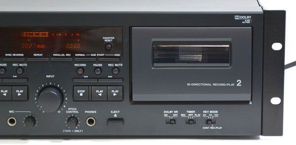 美品 TASCAM タスカム 202 MKV ダブルオートリバースカセットデッキ