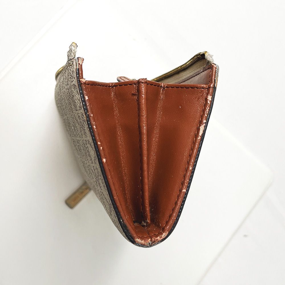 MICHAEL KORS（マイケルコース） 長財布 L字ジップ MKシグネチャー