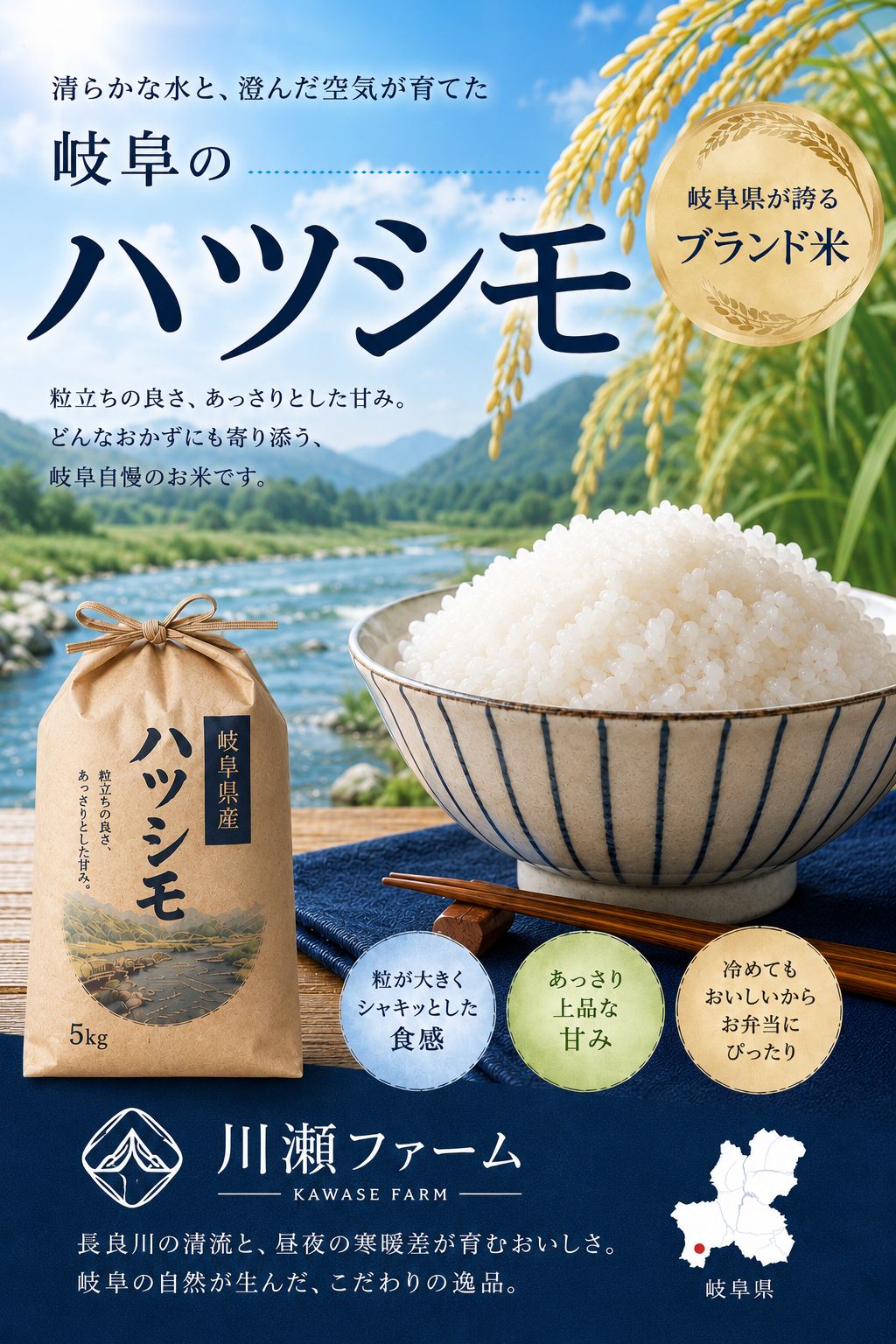 岐阜県産 ハツシモ 30kg 令和8年産 新品 - メルカリ