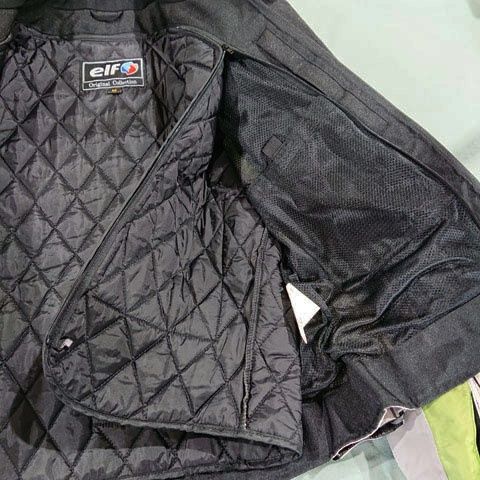 elf エルフ 3シーズン対応 ライディングジャケット インナー付き