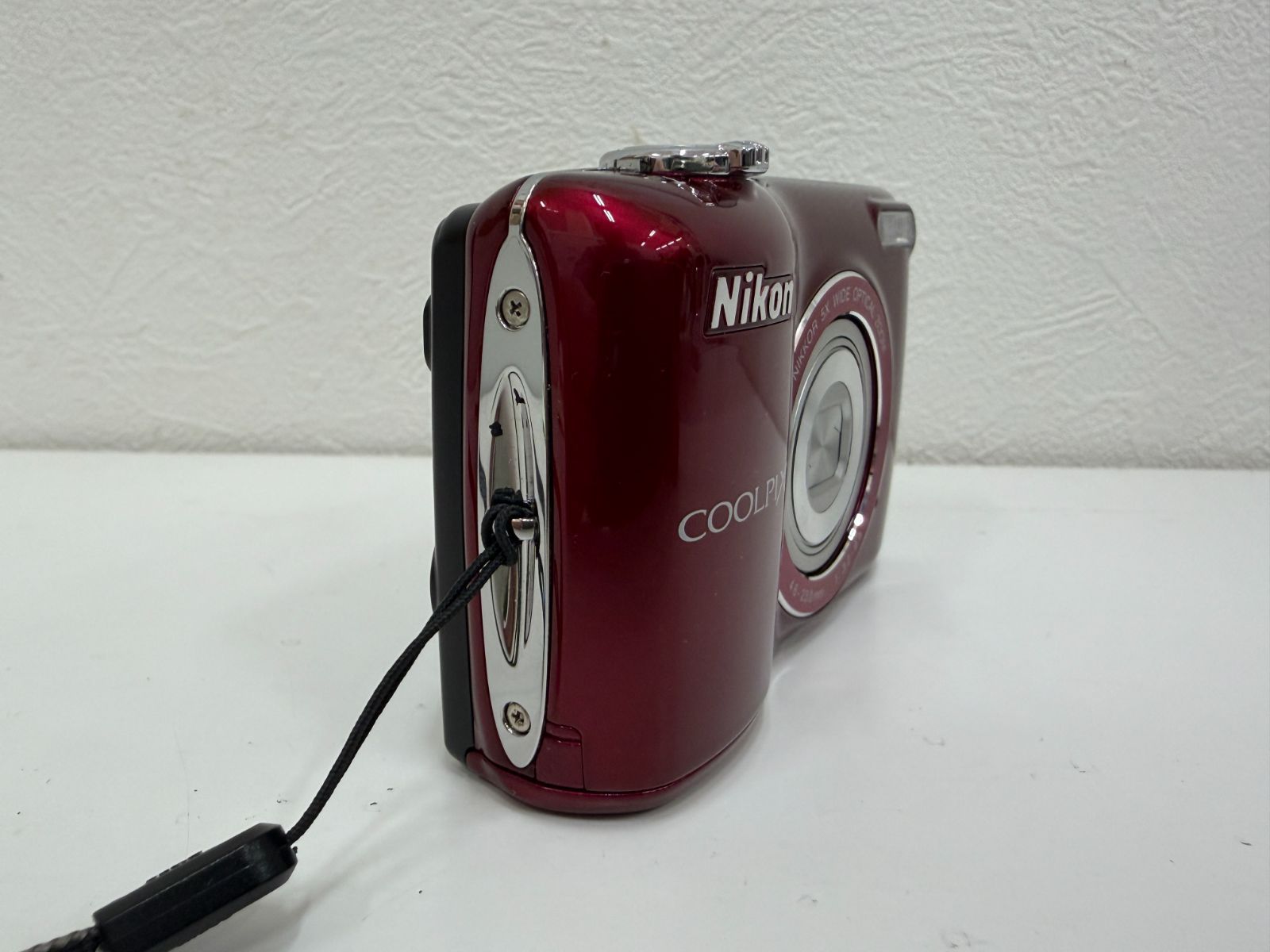 稼動確認済 Nikon COOLPIX L26 コンパクトデジタルカメラ 本体 レッド