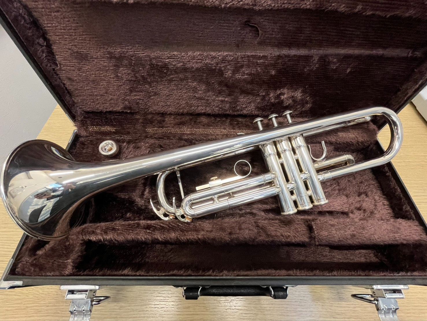 YAMAHA ヤマハ トランペット YTR-2335S シルバー ケース付き 音出し