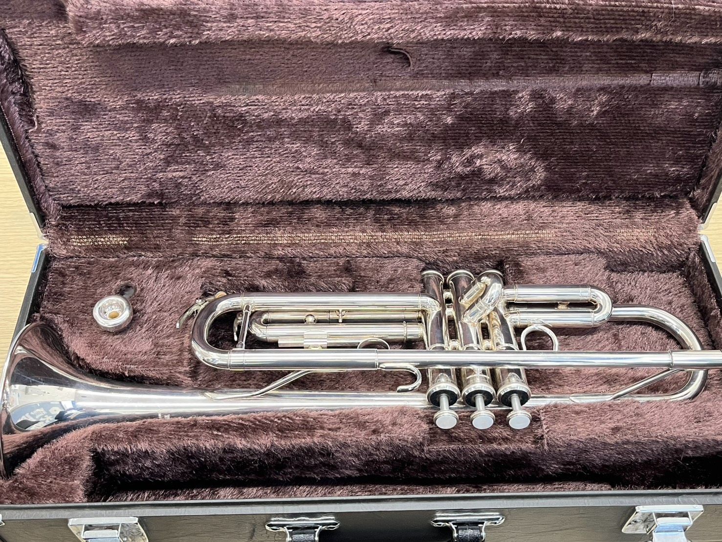 YAMAHA ヤマハ トランペット YTR-2335S シルバー ケース付き 音出し