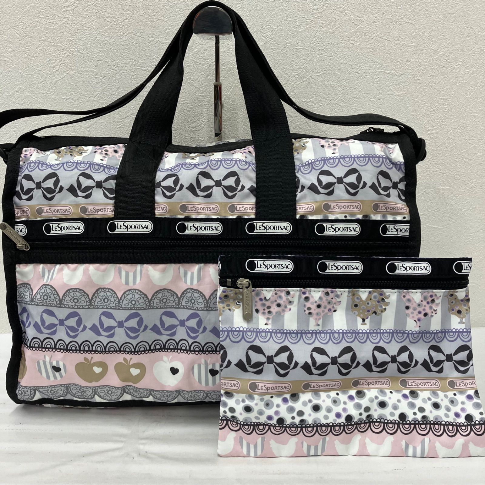 9154 LeSportsac レスポートサック 2way ボストンバッグ 旅行用バッグ
