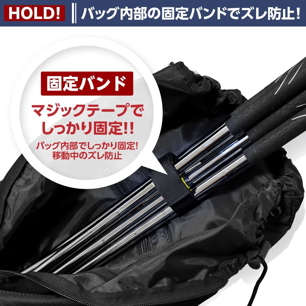 フードなし】ゴルフクラブ バックパック リュック クラブ ゴルフバッグ