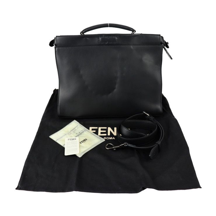 FENDI フェンディ ピーカブー フィット ビジネスバッグ 7VA406 レザー
