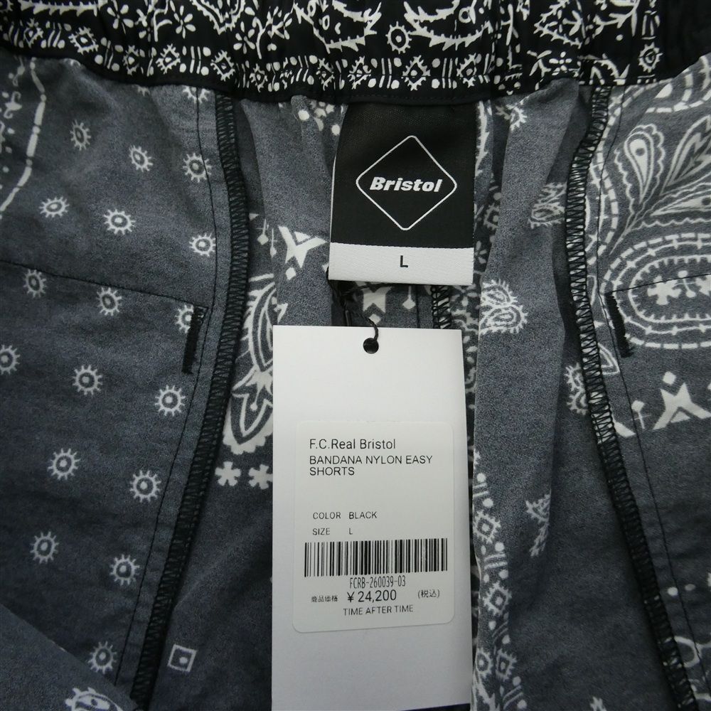 F.C.R.B. エフシーアールビー FCRB-260039 BANDANA NYLON EASY SHORTS