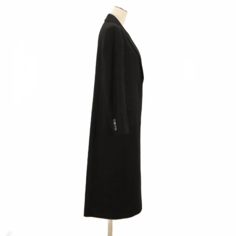 美品 ポールスミス カシミヤウール チェスターコート 40 ポールスミス PAUL SMITH カシミヤ チェスター コート ブラック 40