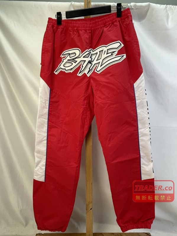 01w-7302 アベイシングエイプ A BATHING APE M メンズ トラックパンツ