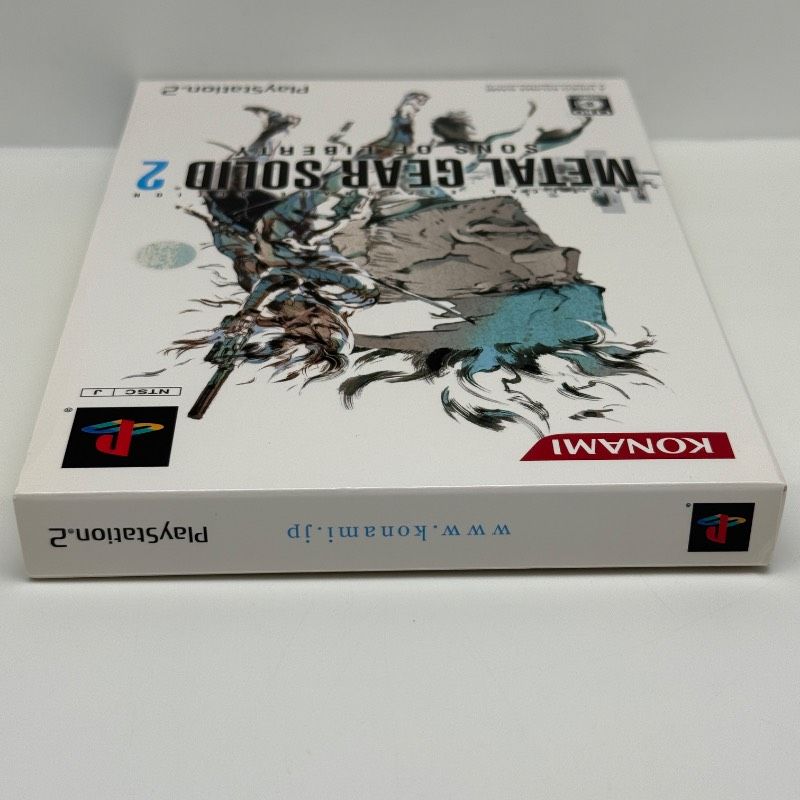 ☆希少 中身未使用 未開封☆PS2 メタルギア ソリッド 2 サンズ オブ