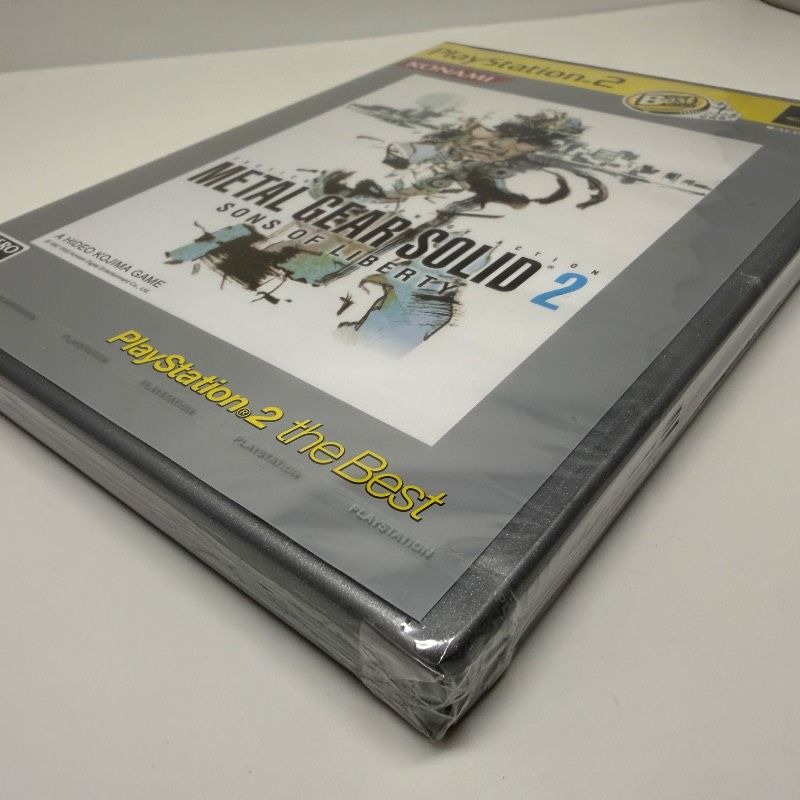 ☆希少 中身未使用 未開封☆PS2 メタルギア ソリッド 2 サンズ オブ