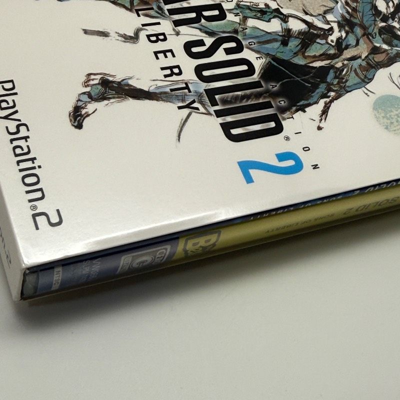 ☆希少 中身未使用 未開封☆PS2 メタルギア ソリッド 2 サンズ オブ