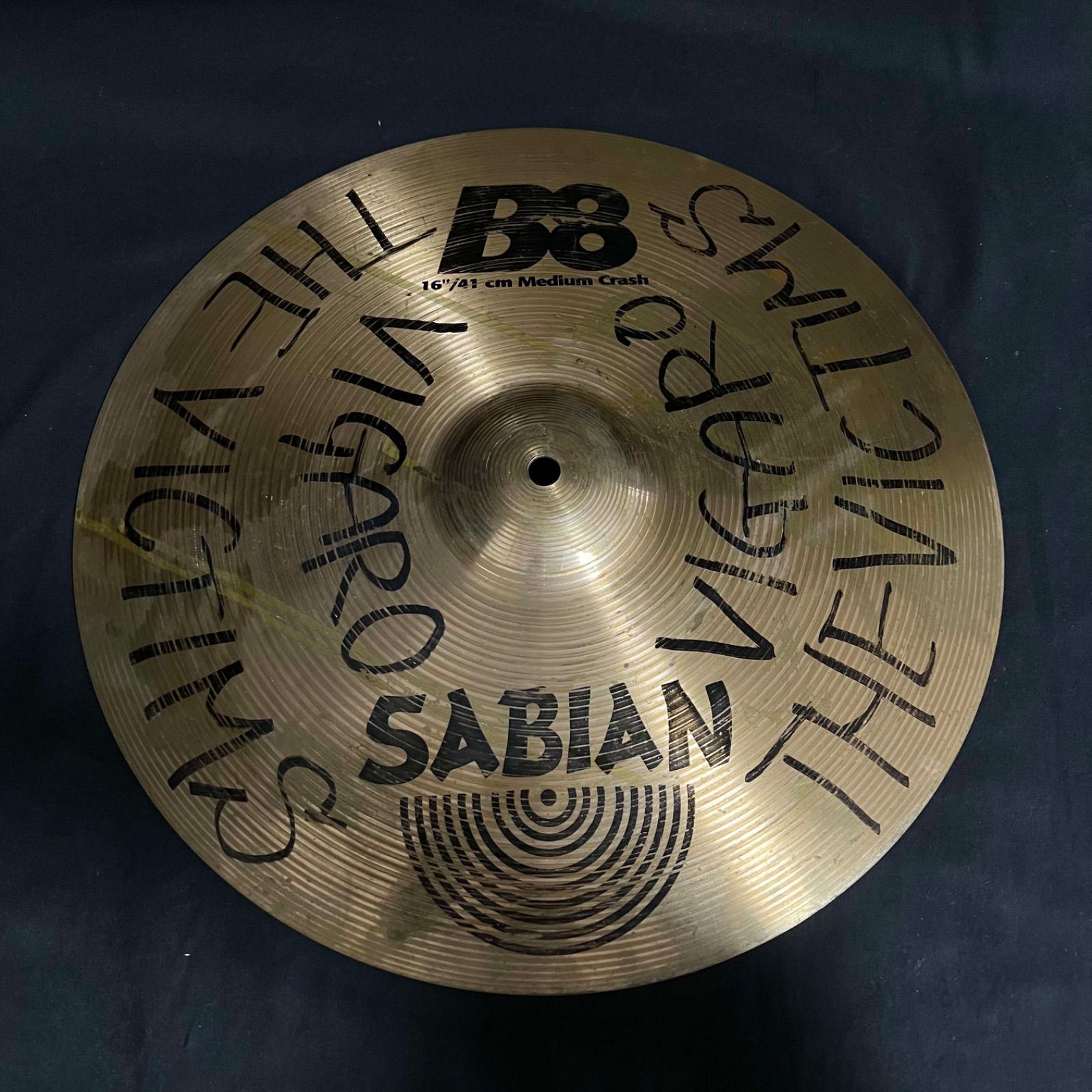 SABIAN セイビアン　B8 16インチ　ミディアムクラッシュシンバル R SABIAN B8 Medium Crash 16インチ セイビアン ミディアム クラッシュ
