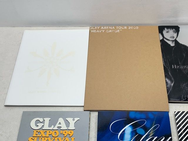 GLAY ライブツアーパンフレット 8冊セット【E4293-008】033 - メルカリ