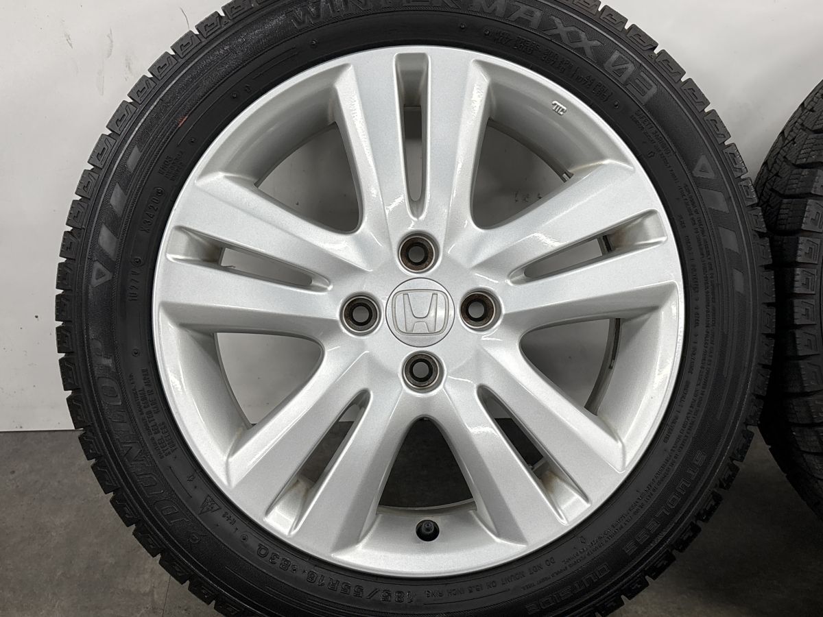 ホイールのみ販売可】ホンダ GE フィット RS 純正 16in 6J +53 PCD100