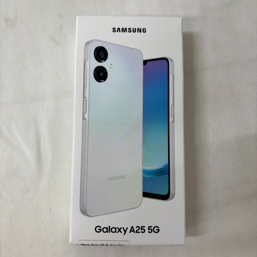 Galaxy A25 5G 64GB ライトブルー 未使用に近い - メルカリ