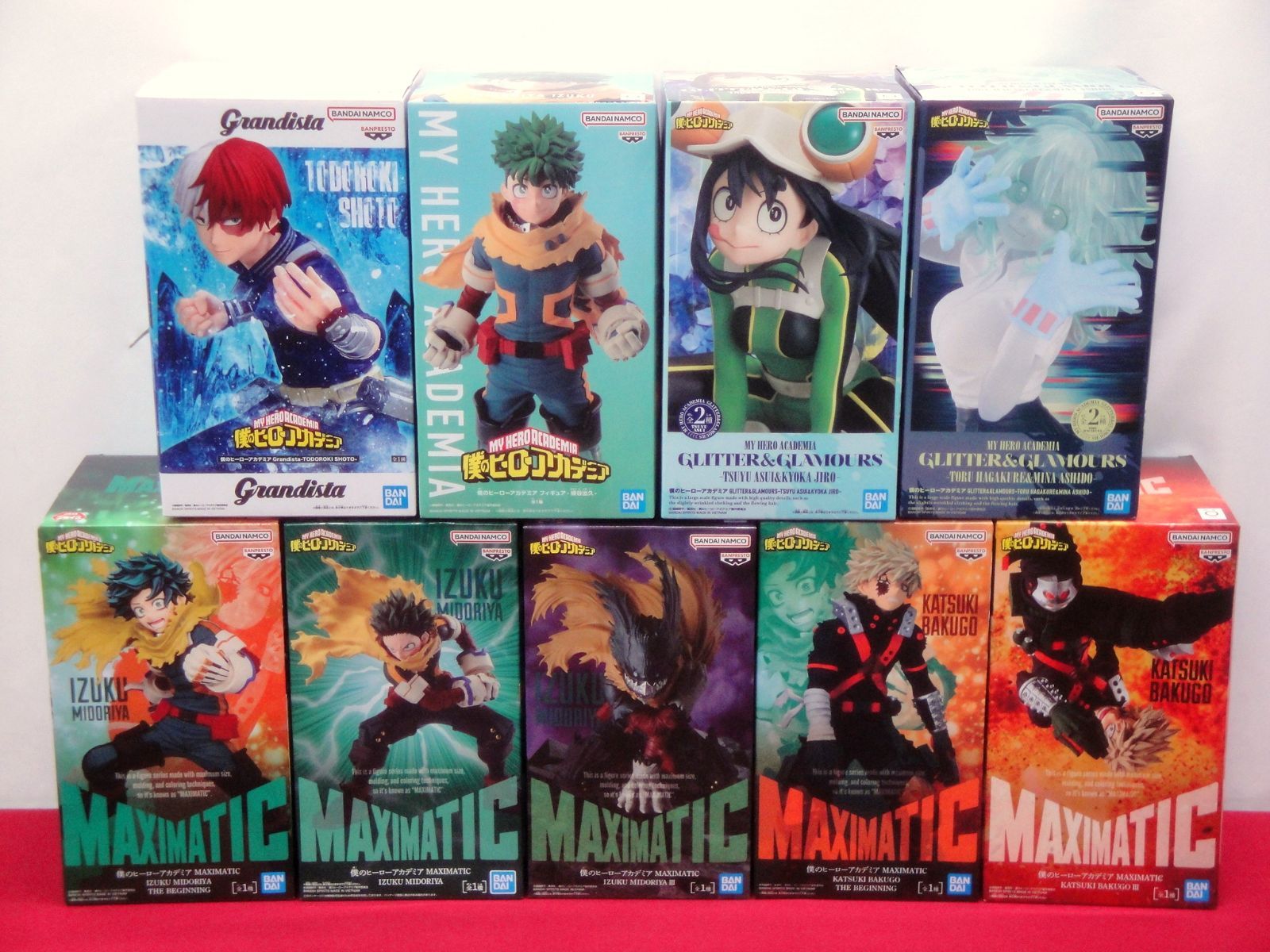 カメ】【未開封品】僕のヒーローアカデミア 緑谷出久 爆豪勝己 轟焦凍
