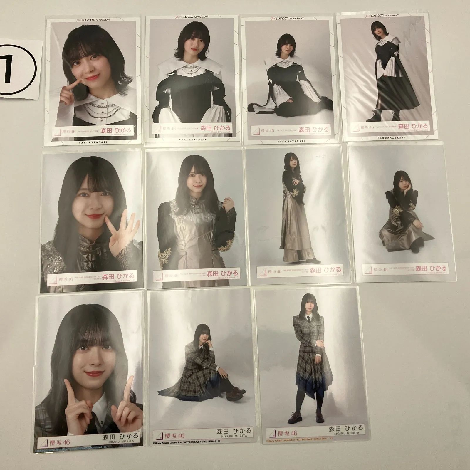 櫻坂46 森田ひかる 生写真 コンプ 3セット NL9144P f115 - メルカリ