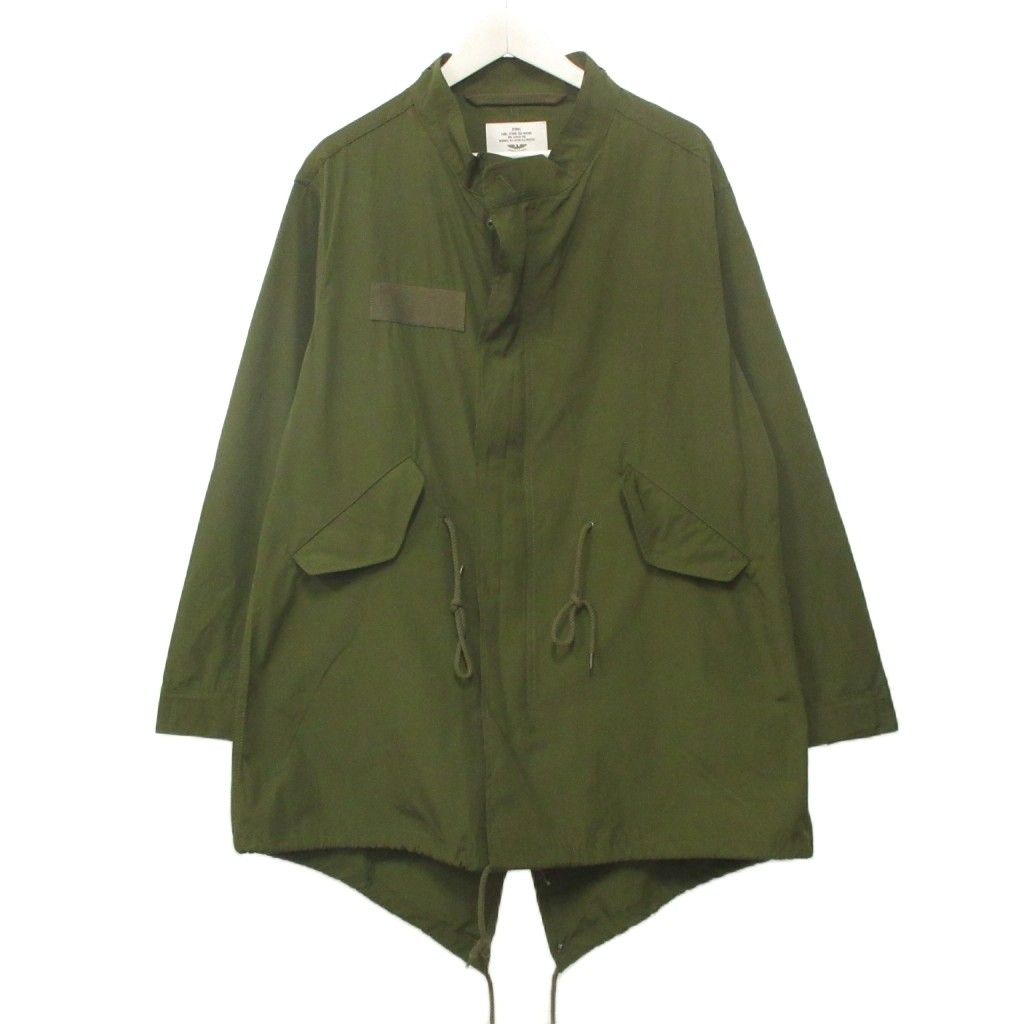 ヒューストン HOUSTON モッズコート M-65 PARKA カーキ XS アウター 上