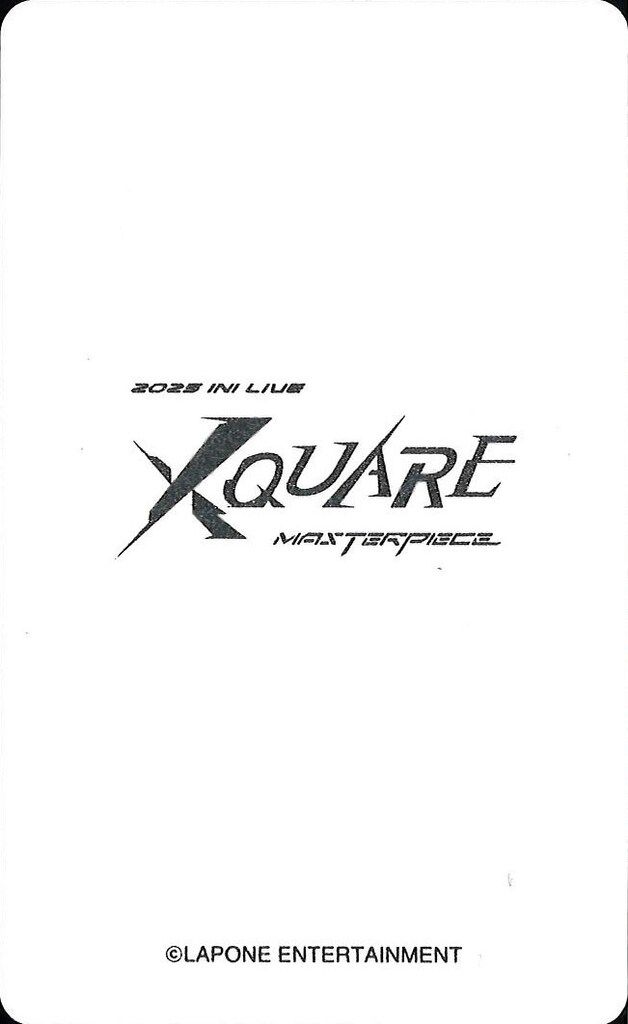 INI 池﨑理人 2025 XQUARE - MASTERPIECE トレーディングカード 120