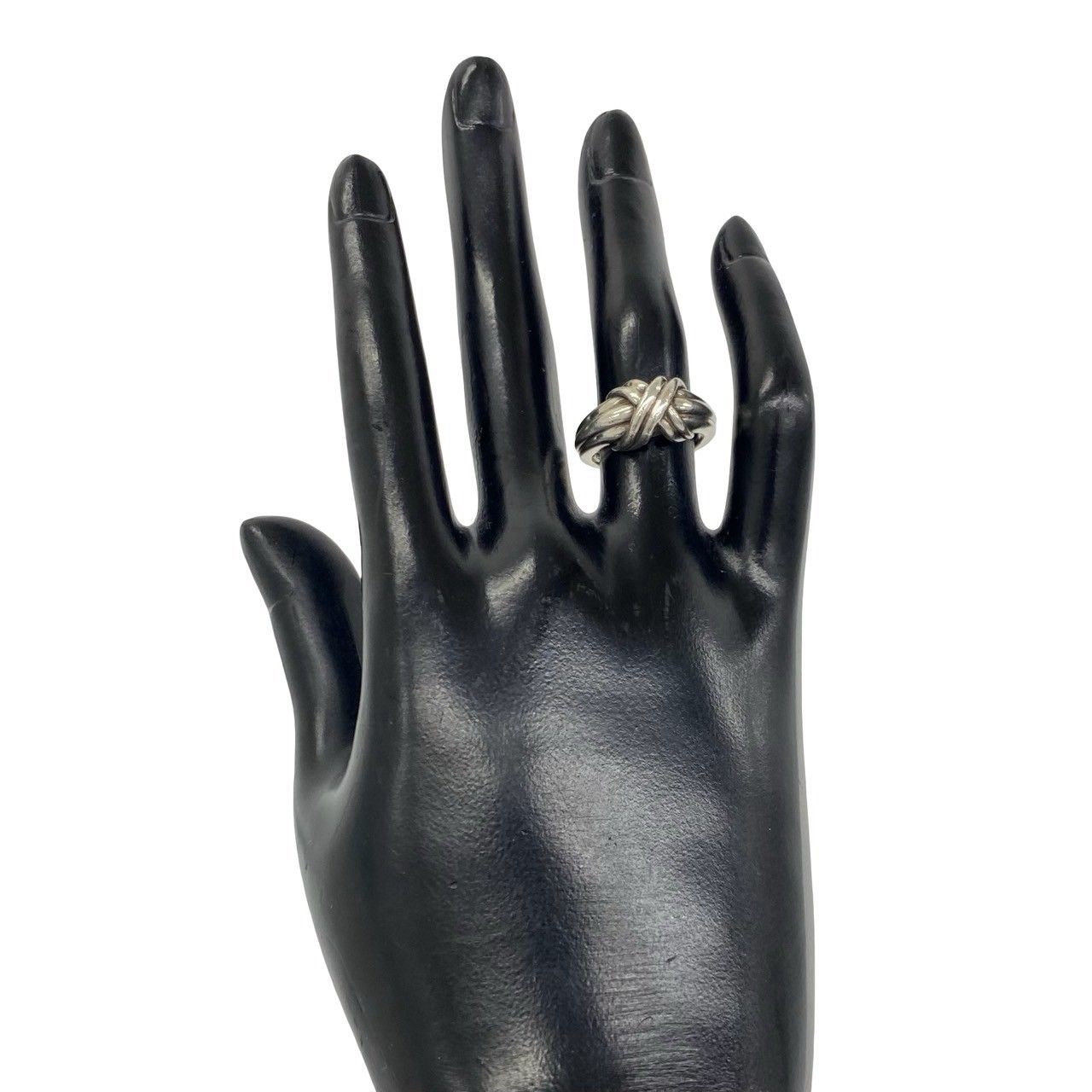 極 美品 TIFFANY&Co. ティファニー ヴィンテージ シグネチャー リング