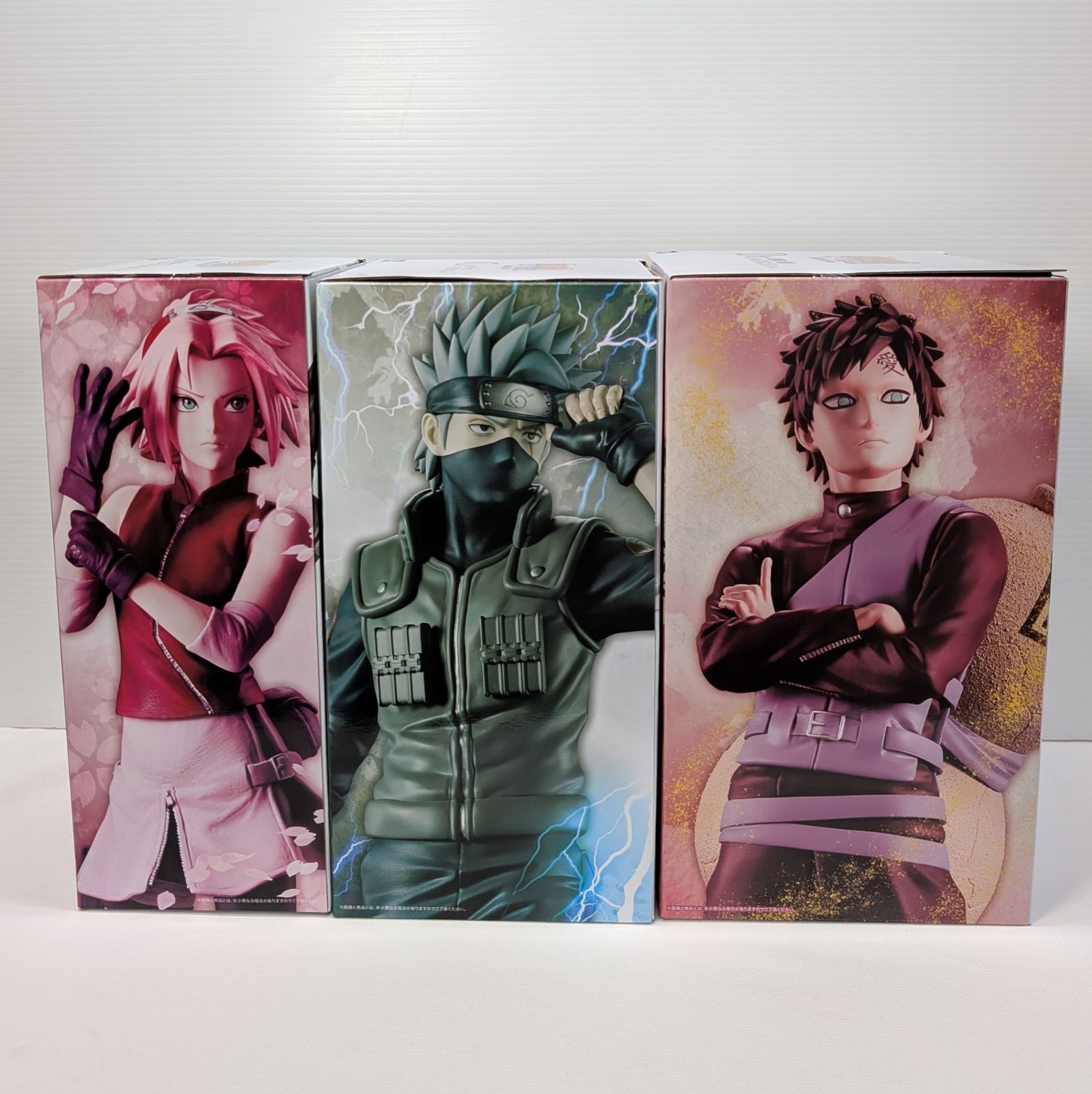 一番くじ NARUTO疾風伝 風影奪還編 サクラ カカシ 我愛羅 - メルカリ