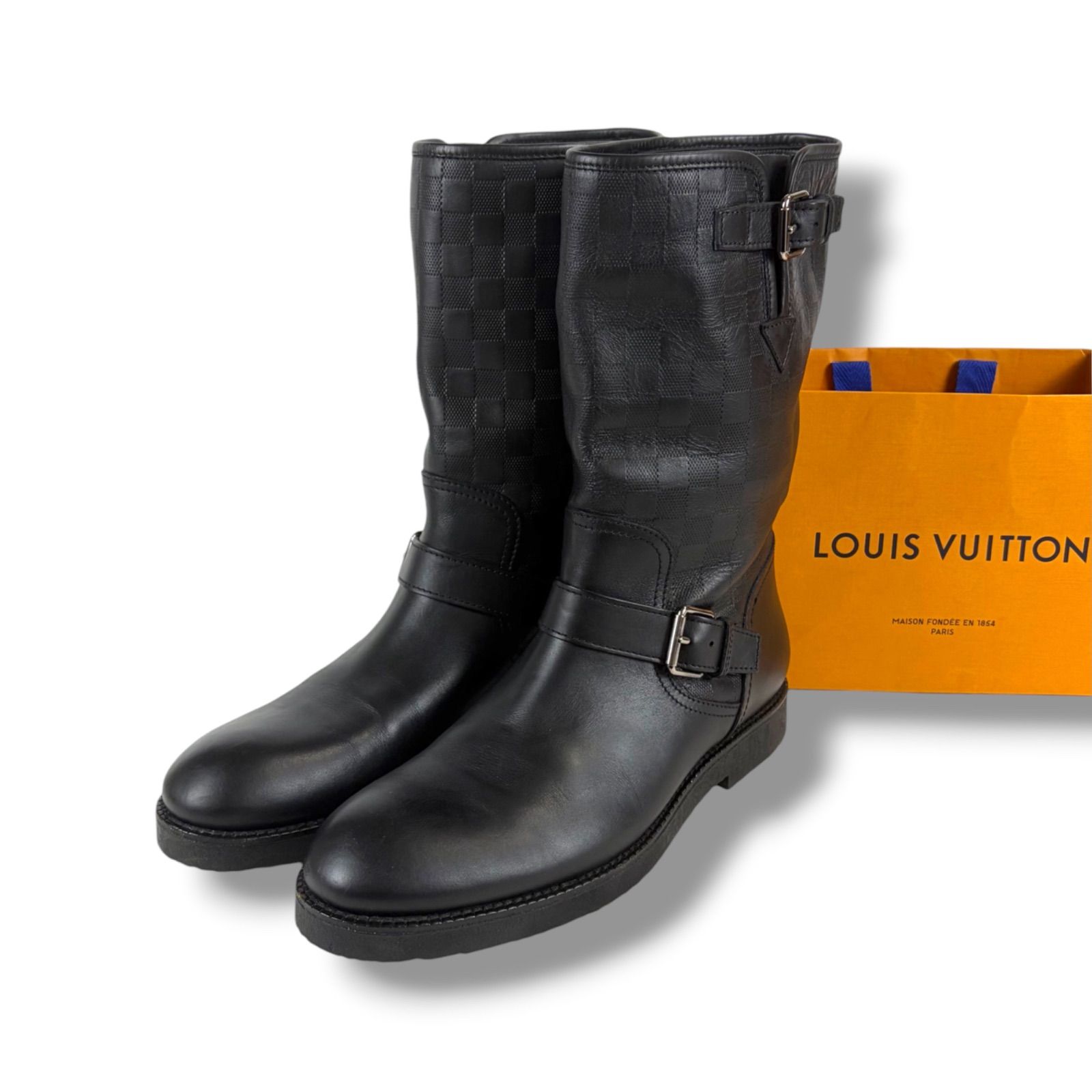 LOUIS VUITTON Engineer boots ルイヴィトン エンジニアブーツ バック 
