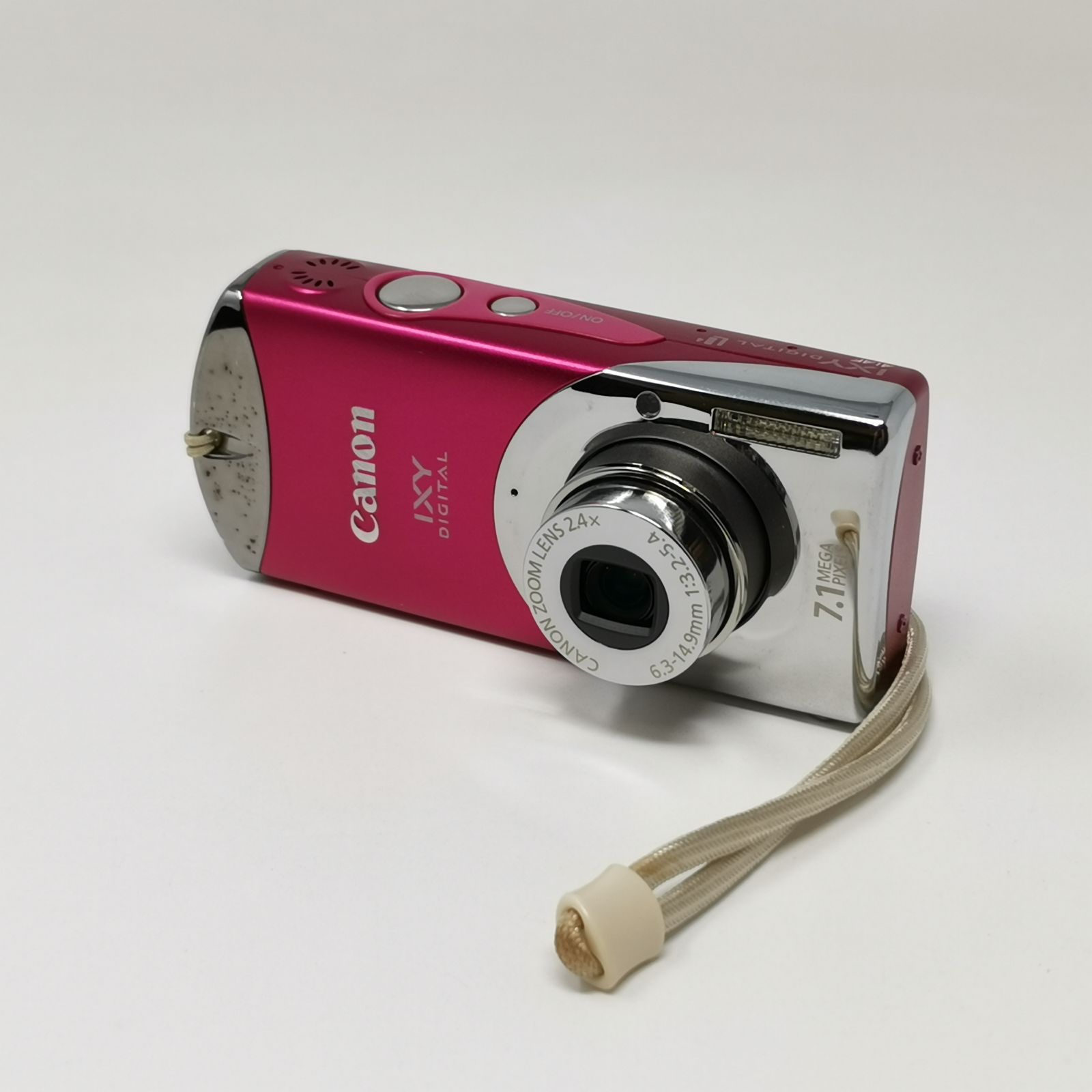 L*中様 ジャンク　Canon IXY DIGITAL PC1249 デジタルカ Canon IXY DIGITAL L4PC1205 ピンク ジャンク 中古品 管理番号