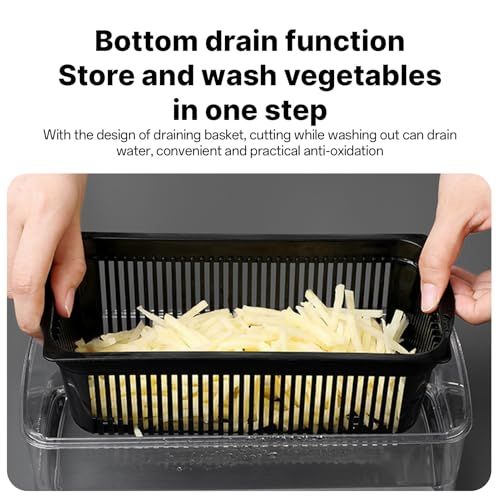 ☆新品☆22 イン 1 スライサー 千切り 野菜スライサー セルフ