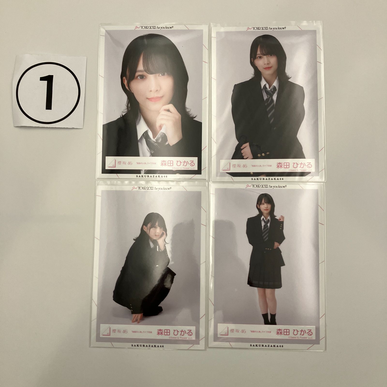 櫻坂46 森田ひかる 生写真 コンプ 1セット NL9146P f115 - メルカリ