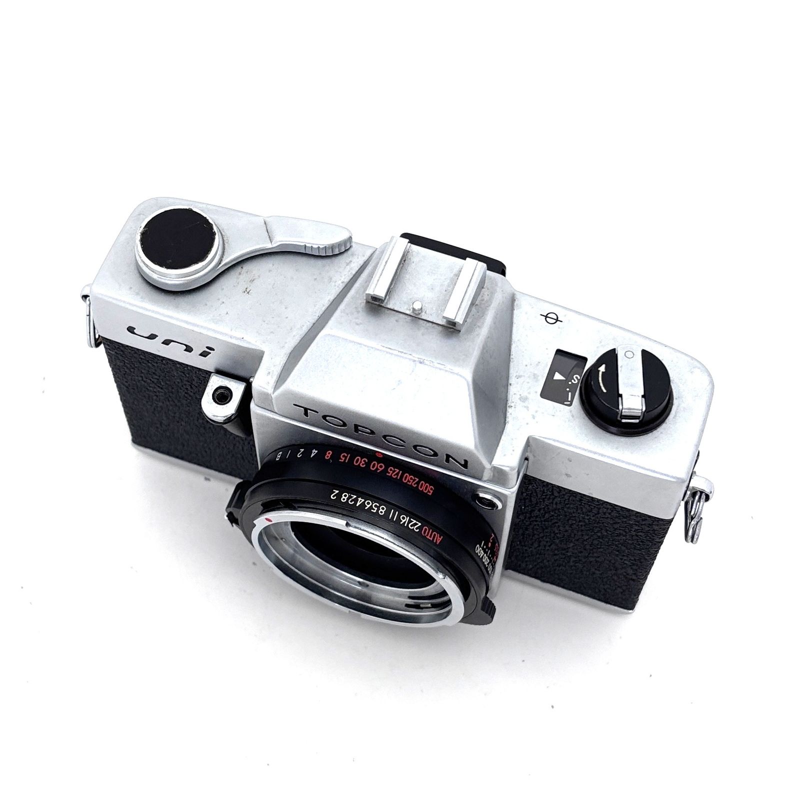 トプコン】TOPCON Uni シルバー フィルム一眼レフカメラ [Exc＋5