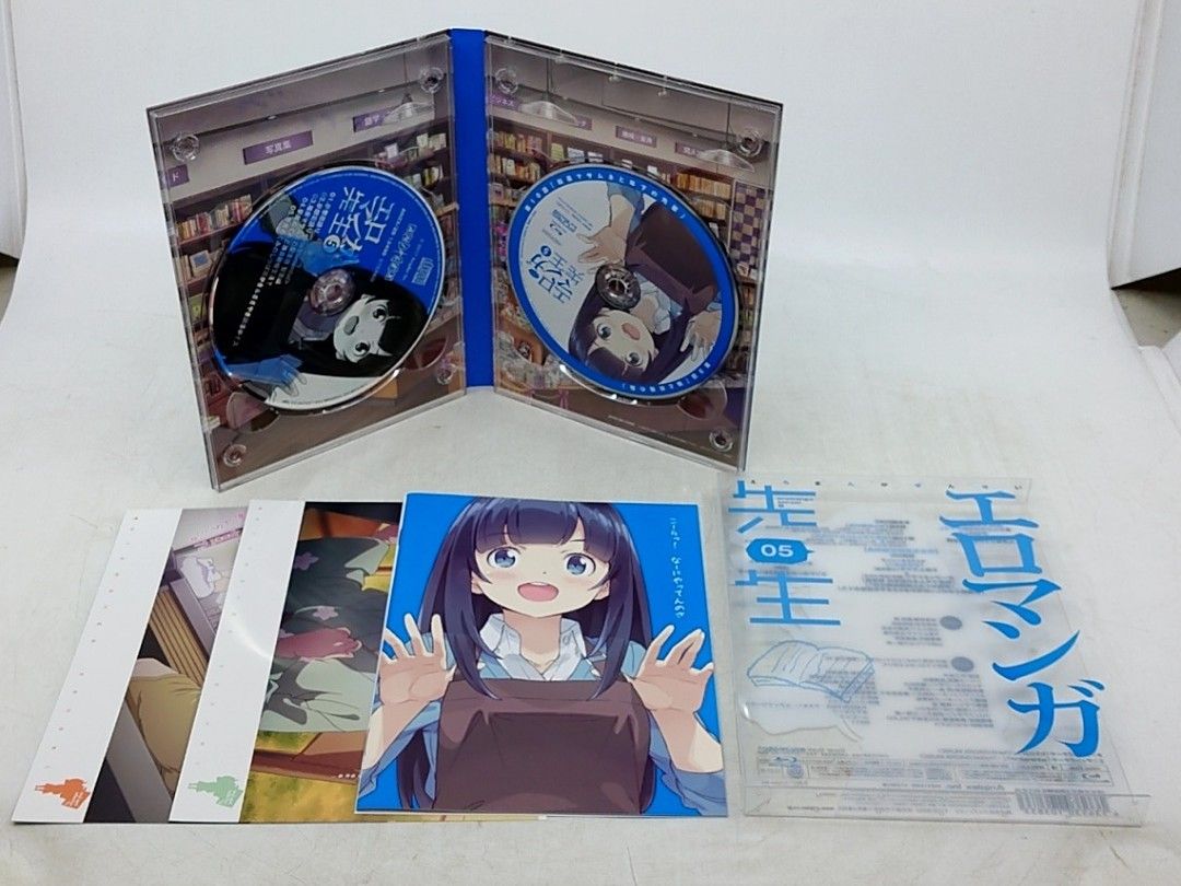 ブルーレイBOX】エロマンガ先生 全6巻セット 2巻のみDVD 付録小説欠品