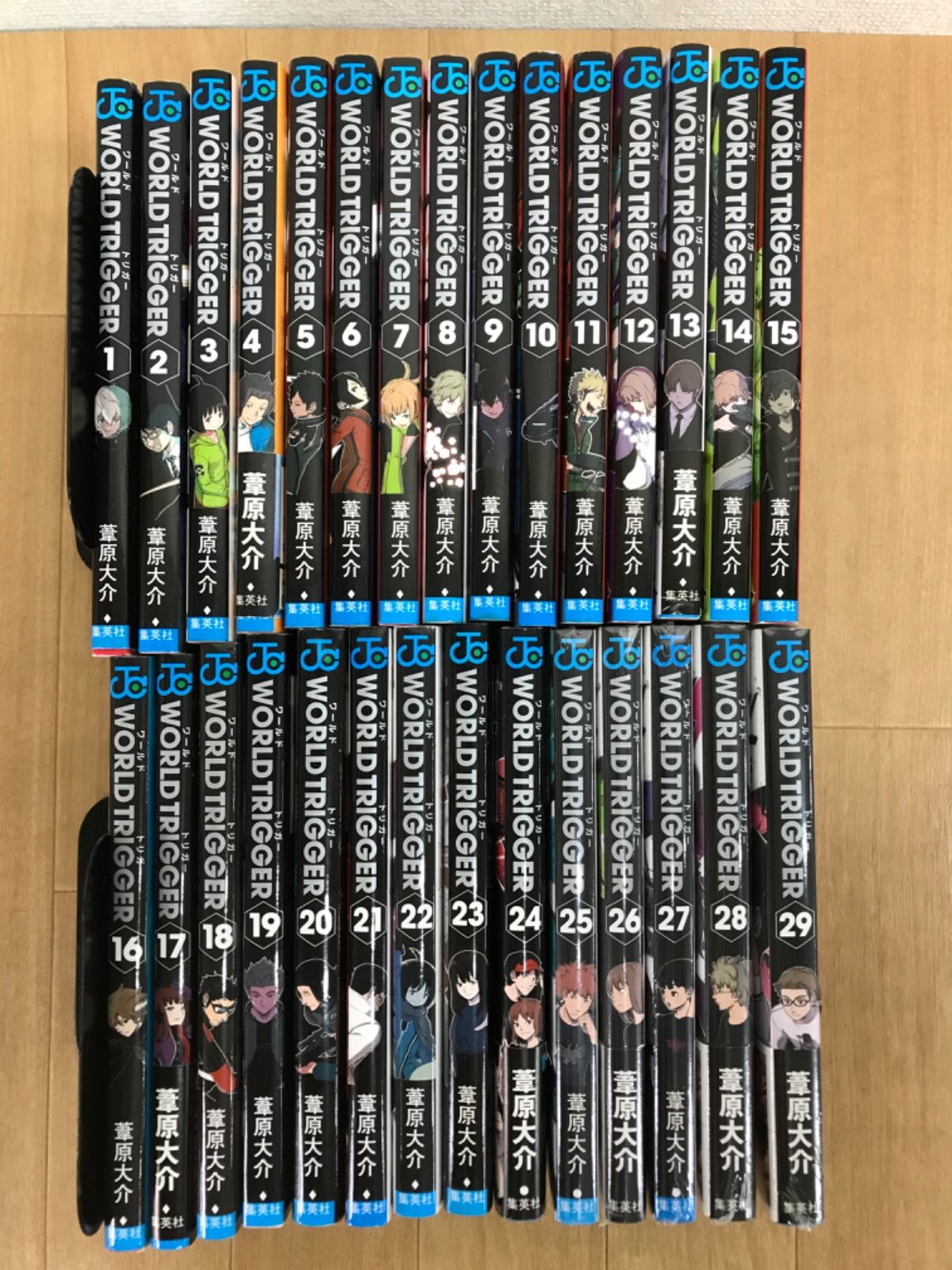 ☆①【25巻以降未開封】ワールドトリガー 1～29巻 コミックセット