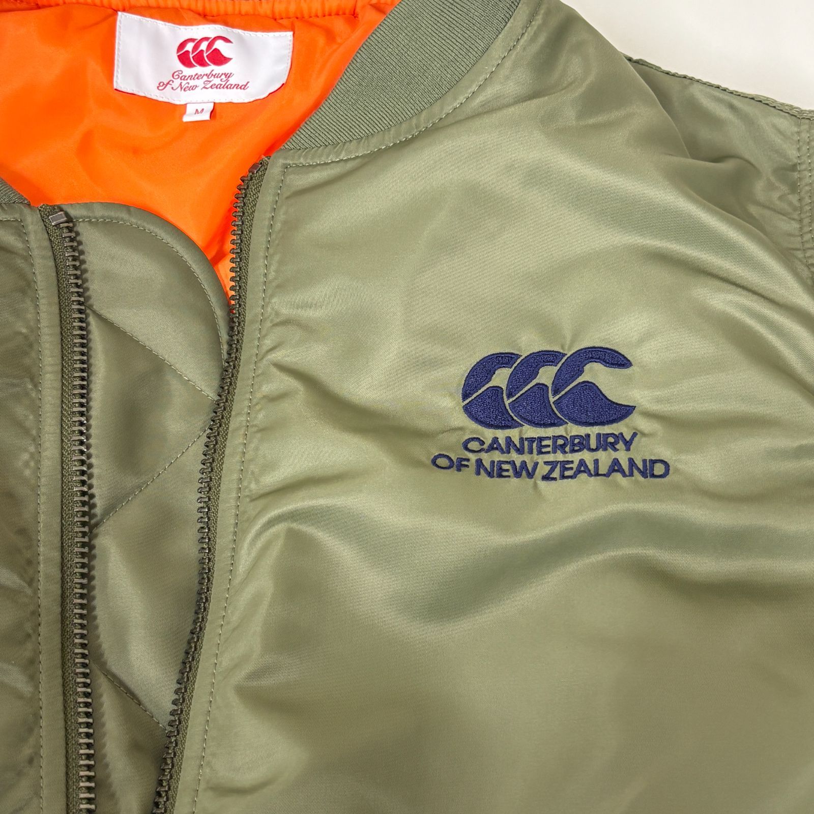 CANTERBURY/カンタベリー】DEFENDER JACKET MA-1 フライトジャケット M