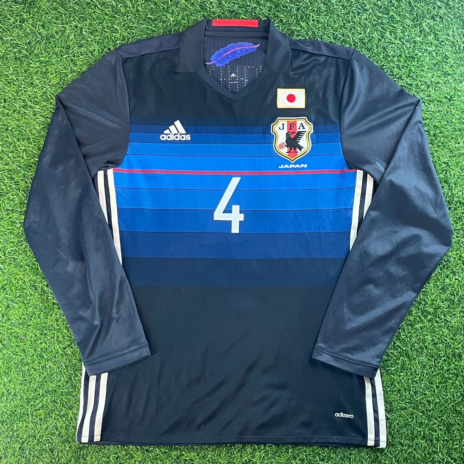 正規品 】本田 圭佑 日本代表 長袖 2015 - 2016 公式 オーセンティック